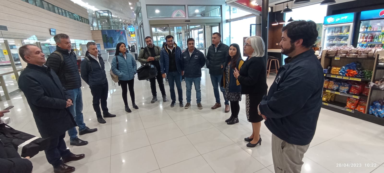 En este momento estás viendo Dirigentes del Sindicato se unen a la Compañía en visita solidaria a la octava región